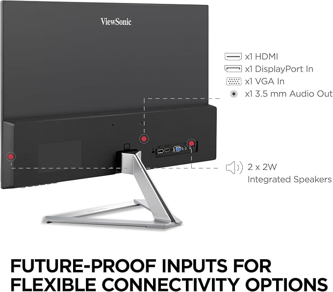 ViewSonic VX2776-SMHD 27 Inch 1080p IPS Monitor - Image 4