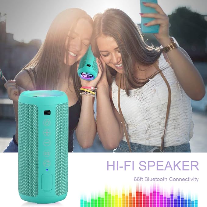 Ortizan Portable Bluetooth Speakers, IPX7 Waterproof Wireless Speaker - Image 7