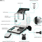 FitStill 196FT/60M Underwater Waterproof Diving Housing Compatible - Image 5