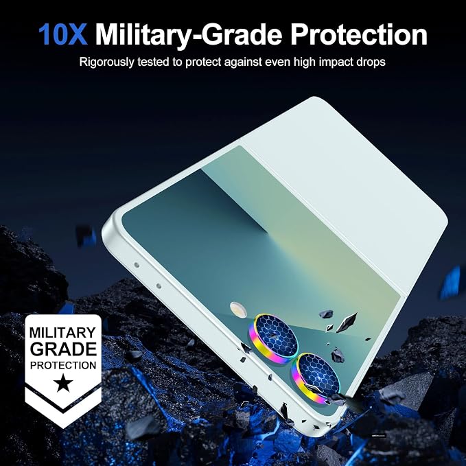 for Samsung Galaxy Z Flip 7 Camera Lens Protector, Individual Metal Ring - Image 5