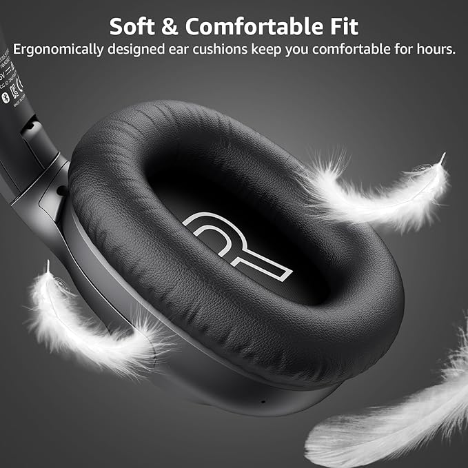 Riibox Y7Pro Hybrid Active Noise Cancelling Headphones, LDAC Hi-Res Audio - Image 7