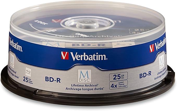 Verbatim M DISC BD-R 25GB 4X by Verbatim