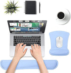 MOSISO Wrist Rest Support for Mouse Pad & Keyboard Set, Ergonomic Mousepad - Image 2