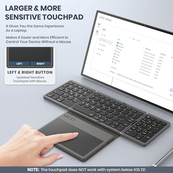 Foldable Bluetooth Keyboard - Image 2
