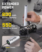 Fanttik E2 Ultra Mini Electric Screwdriver, Cordless Screwdriver, Max 0.6N.m - Image 4