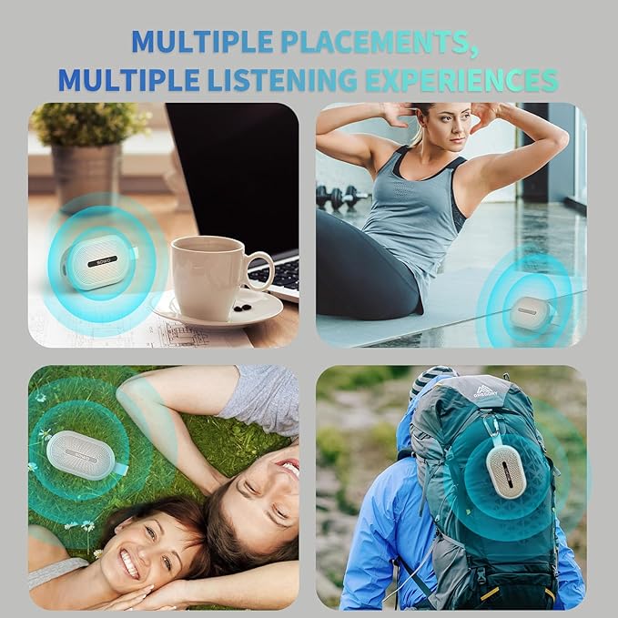 SOWO Wireless Portable Small Speaker, Ultra Magnetic Bluetooth Speaker - Image 7