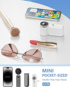 Portable Handheld Mini Fan, 6 Gear Wind, Hand Small Travel Personal Held Fans - Image 2