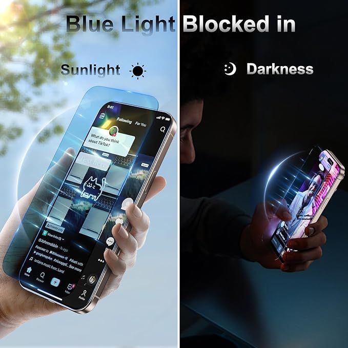 Fotbor 9H+ Tempered Glass with Camera Lens Protector Anti-Glare - Image 4