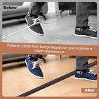 Floor Cord Cover for Wires on Floor Self Adhesive Cord Hider Floor Cable - Image 4