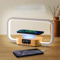 Bedside Lamp with Wireless Charger & USB Port – Touch Control Nightstand Table by CRLL