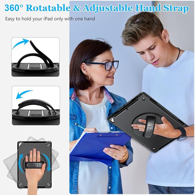 Case for iPad Pro 12.9 2nd Generation 2017 & 2015 1st Generation, Heavy Duty - Image 4