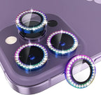 Choiche [3+1 for iPhone 14 Pro/iPhone 14 Pro Max Camera Lens Protector Bling by Choiche
