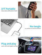 1ft USB C to Lightning Cable Short, 12inch Nylon Braided Type C to Lightning - Image 4