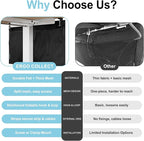 No Drill Under Desk Cable Management and Privacy Panel 2 in 1 | Modesty Panel - Image 9