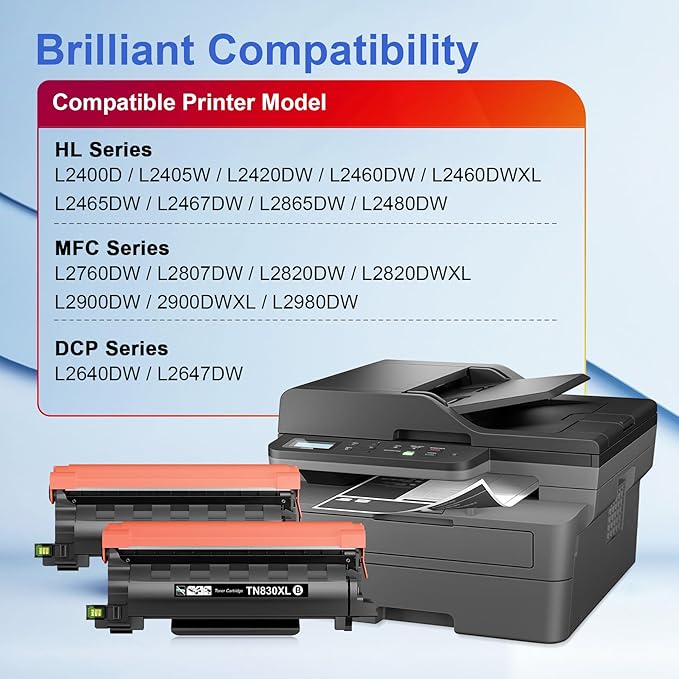 Toner Kingdom Compatible TN830XL Toner Replacement - Image 2