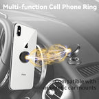 Metal Cell Phone Ring Holder Finger Ring Stand, 360 Degree Rotation Ring - Image 4