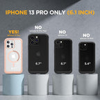Miracase Magnetic Glass for iPhone 13 Pro Case, Compatible - Image 2