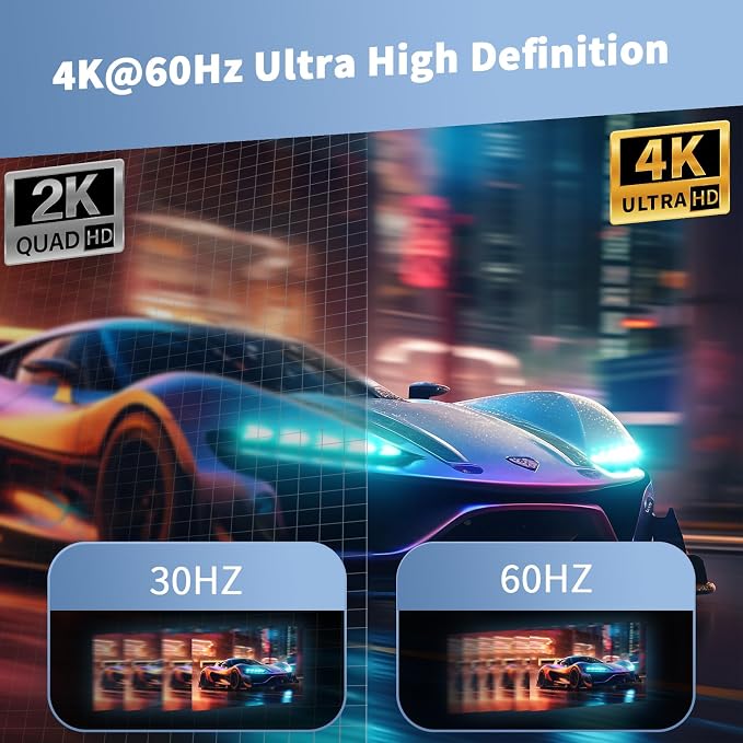 USB C to HDMI Adapter, 4K@60Hz HDMI to USB-C Adapter - Image 3