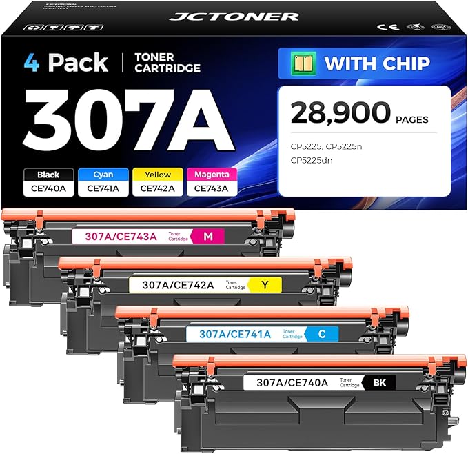 307A Toner Cartridge Set 4-Pack by JCTONER