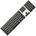 Allinside Black Keyboard Cover for iMac USB Keyboard A1243 MB110LL/B by Allinside