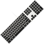 Allinside Black Keyboard Cover for iMac USB Keyboard A1243 MB110LL/B by Allinside