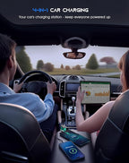 Retractable Car Phone Charger, 4 in 1 Fast Charge Car Phone Charger - Image 7