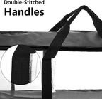 Fasmov Set of 4 DVD Storage Bags Hold up to 160 DVDs, Water Resistant DVD - Image 3