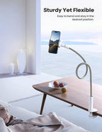 Lamicall Phone Holder Bed Gooseneck Mount, Cell Phone Clamp Clip - Image 2