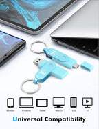 MOSDART 64GB USB3.1 Fast Speed C and A Dual Flash Drive, exFAT Memory Stick - Image 3