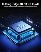KOOTION 2TB NVMe Internal SSD PCIe 4.0, M.2 2280 NVMe Gen 4 Internal Solid - Image 5