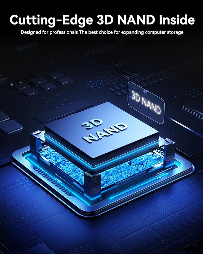 KOOTION 2TB NVMe Internal SSD PCIe 4.0, M.2 2280 NVMe Gen 4 Internal Solid - Image 5