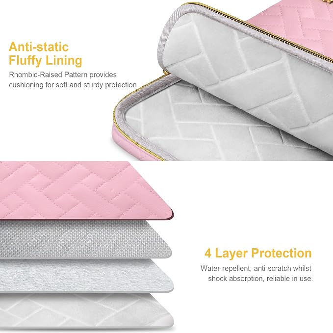 Lacdo Laptop Sleeve Case for 16 inch New MacBook Pro M4/M3/M2/M1 Pro/Max A3403 - Image 2