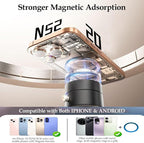 Foldable Vacuum Magnetic Suction Phone Holder, Retractable Magnetic Car - Image 4