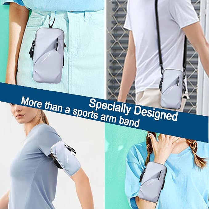 Phone Holder Arm Bands, Small Crossbody Shoulder Holsters Bag - Image 3