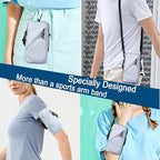 Phone Holder Arm Bands, Small Crossbody Shoulder Holsters Bag - Image 3