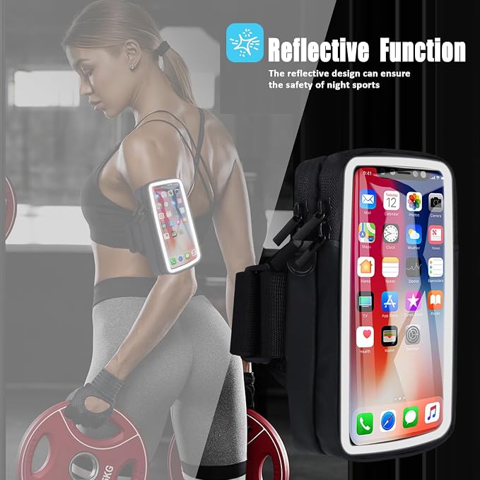 Phone Holder for Running Armband, Cell Phone Purse Small Crossbody Bags for - Image 7