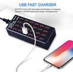 24-Port 100 watt USB Charging Station, Home Desktop Fast Charger, Suitable - Image 5