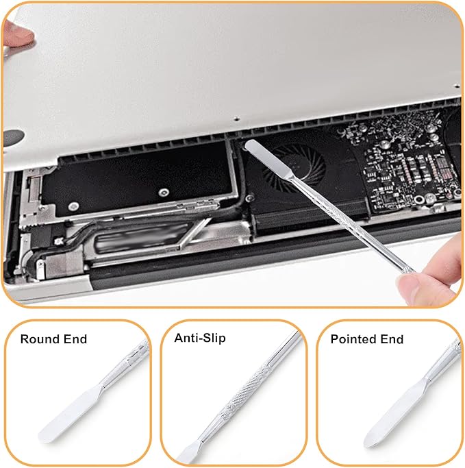 13 Piece Spudger Pry Tool Kit, Plastic & Metal Spudger Set Electronic Product - Image 4