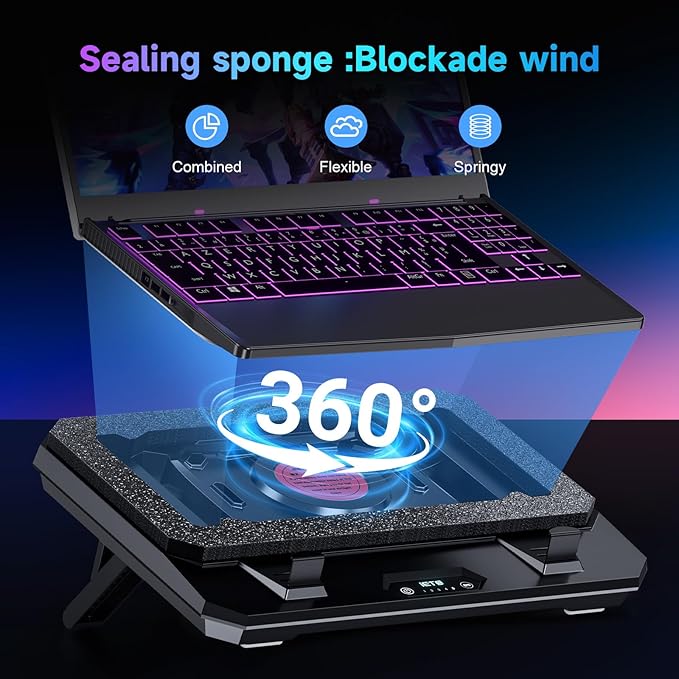 IETS GT300 Upgraded Laptop Cooling Pad - Image 3