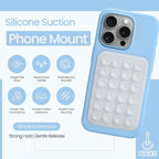SUCKY Silicone Suction Phone Case Adhesive Octo Cup Buddy Mount - Image 2