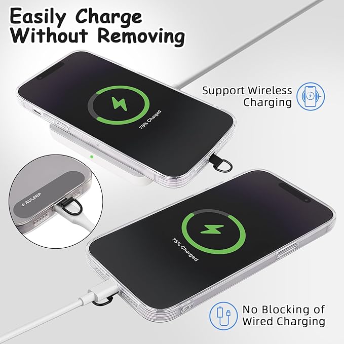 AULEEP Universal Phone Lanyard Corssbody, Anti-theft Phone Strap - Image 5
