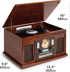 Victrola Navigator 8-in-1 Bluetooth Record Player - Image 9