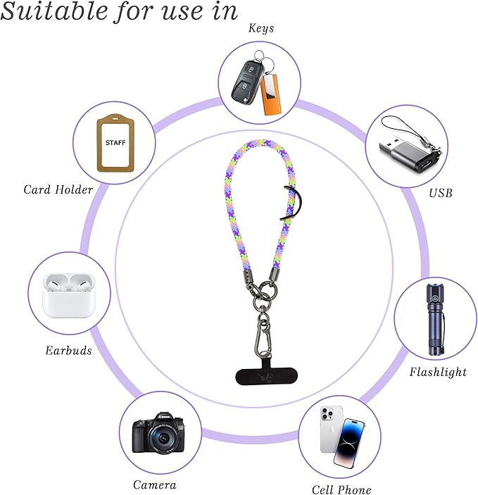 Cell Phone Wrist Strap Phone Lanyard Wrist Phone Wristlet Lanyard Hand Wristlet - Image 6