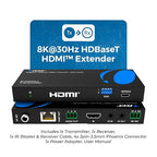 OREI 4K @ 120Hz HDMI Over Ethernet Extender Balun - Image 4