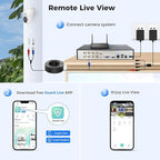 Hiseeu 3K Outdoor Wired Security Camera System - Image 7