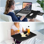 Laptop Lap Desk Include Cooling Fan, Adjustable Lap Desk - Image 6