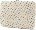 Puffy Laptop Sleeve 13-15.6 Inch Cute Quilted Laptop Protective Case Padded - Image 8