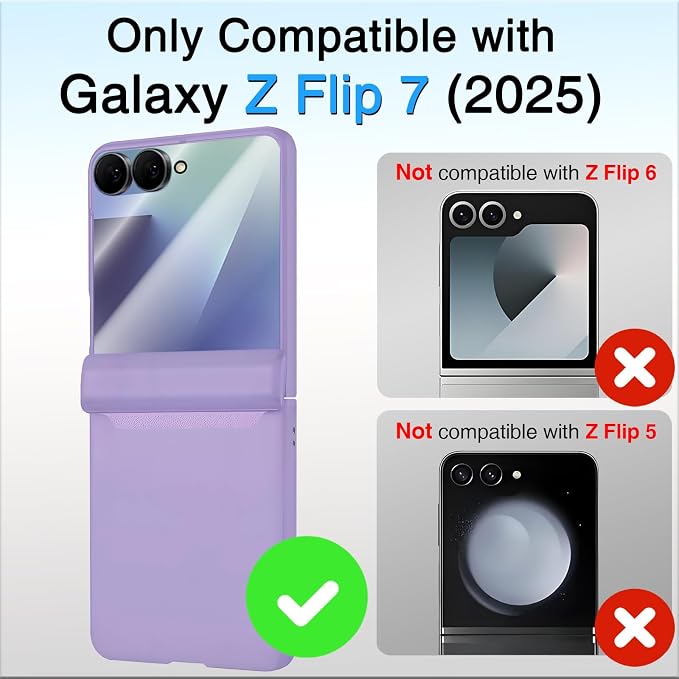 STORMTAL for Samsung Galaxy Z Flip 7 Case, Hinge Protection, Built-in Screen - Image 2