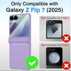STORMTAL for Samsung Galaxy Z Flip 7 Case, Hinge Protection, Built-in Screen - Image 2