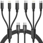 Multi USB C Cable, 3 in 1 Charging Cable by Jogrytece